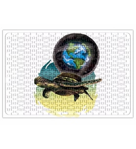 A Grande Tartaruga Puzzle 240 Parça Yapboz