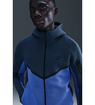 Nike Tech Fleece Full Zip Windrunner Hoodie Kapüşonlu Unisex Sweatshirt Yeşil Gri