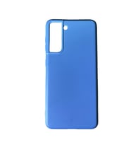 Galaxy S21 ile Uyumlu Cappy Silikon Kılıf Lacivert