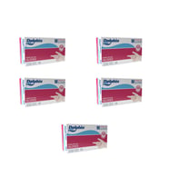 Dolphin Pudrasız Vinil Vinyl Tek Kullanımlık Eldiven Şeffaf Medium Orta Boy - 100'lü 5 Paket