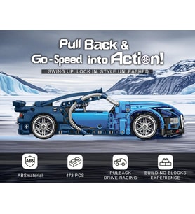 Mulvxurg  Urg02 9055-5 Toyse Toys Bri̇cks Speed Mavi̇ -Ekn (Mulvix)
