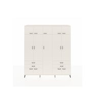 Hyperion Gardrop 12 Raflı 4 Çekmeceli 2 Askılı 220x44x243 Aytaşı-Aytaşı/Aytaşı