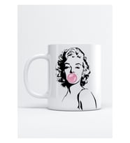 Marilyn Monroe Sakız Baskı Porselen Kupa Bardak