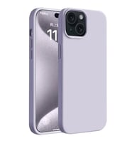 Iphone 15 Kılıf First Silikon - Lila