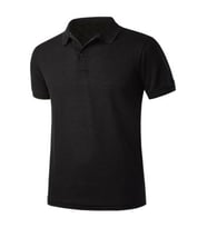 Unisex Polo Yaka Kısa Kol Okul T-shirt
