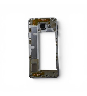 Samsung A310 Kasa Samsung Galaxy A3 2016 Siyah Renk Orta Kasa Çıtalı On Off Ses Tuş Bordu Buzzer Hoparlör Kamera Lens