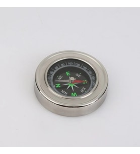 Yuvarlak Metal Kasa Dayanıklı Pusula 80Mm