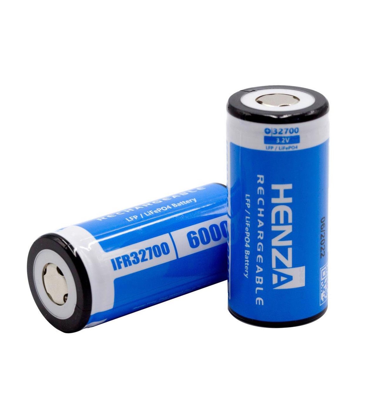 Henza IFR32700 3.2V 6000mAh LiFePO4 Pil