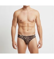 Erkek Leopar Desenli String Külot BB2202