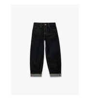 Koton Katlamalı Paçalı Lacivert Erkek Çocuk Jean Pantolon 6SKB40041TD