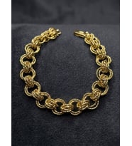 Xuping Parlak Düğüm Bileklik 14K Gold