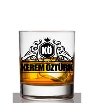 Kişiye Özel Vintage Royal Viski Bardağı