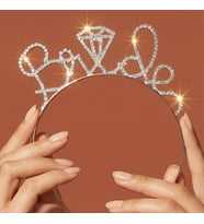 Valmont Accessories Bride Kristal Taşlı Işıltılı Bekarlığa Veda Tacı