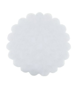 Organze taşlı beyaz 26cm p100-