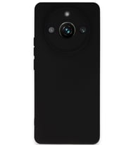 Newface Realme 11 Pro Kılıf Nano içi Kadife Silikon - Siyah