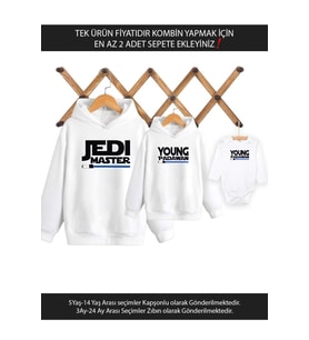 Baba Oğul Jedi Master(TEK ÜRÜN FİYATIDIR KOMBİN YAPMAK İÇİN EN AZ 2 ADET SEPETE EKLEYİNİZ)