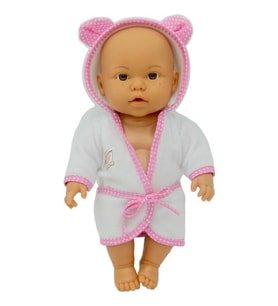 Bebelou Banyo Zamanı 35cm Konuşan Bebek 23877 Pembe