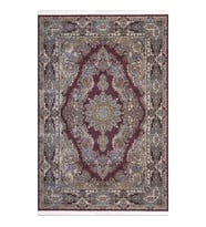 ARTEMİS HALI SİLK - 05156B - İPEK HALI BORDOSU 160X230