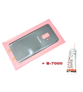 Samsung Galaxy S9 Arka Pil Batarya Kapağı (CAM+B-7000) FÜME