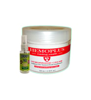 Hemoplus 100 ml Hemeroid Basur Kremi + 30 ml Çörek Otu Ağrı Dindirici Yağ