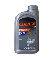 Lubex Primus EC 5W-40 1 Lt Tam Sentetik Motor Yağı