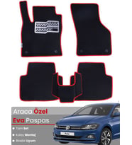Volkswagen Polo (2017-2025) Uyumlu EVA Paspas Tam Set–Araca Özel,Su Geçirmez,Hızlı ve Kolay Montaj