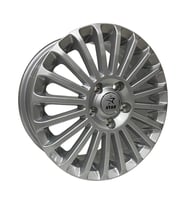 AKD-A1137-03 6.0x15" 5x108 ET52 63.4 Silver 15 İnç Jant Takımı (4 Adet)