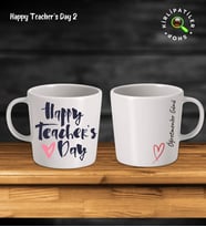 KirliPatiler Taş Kupa Fincan Üzeri Öğretmenler Günü Baskılı (Model 7)