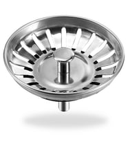 Aletçantam Çöpmak Mutfak lavabo Sifon Gider Metal Tıpa Süzgeci 8cm