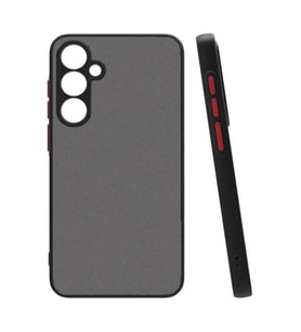 Galaxy S24 Plus Kılıf Mat Yüzey Kamera Korumalı Silikon (Siyah)