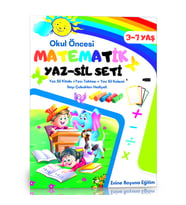 Okul Öncesi Matematik YAZ-SİL Seti