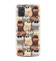 Samsung a71 A72 A73 A7 A9 2018 C7 C9 Kılıf Desenli Silikon Sevimli Hayvanlar 1730