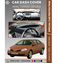 NİSSAN PRİMERA P12 (2001-2004) Torpido Örtüsü Premium Kalite Torpido Koruma Araca Özel UV Koruma
