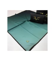 Degrade Desen Black Seri Twill Eşarp Eşarp Askısı ile Birlikte 90x90 cm Gri Taş-