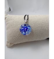 CAM HARF KOLYE – HANDMADE EL YAPIMI MURANO– (E) HARFİ MODELİ