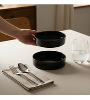 GÜRAL PORSELEN Ese Güral Nebula 2 Adet 18 cm Salata Kasesi 168