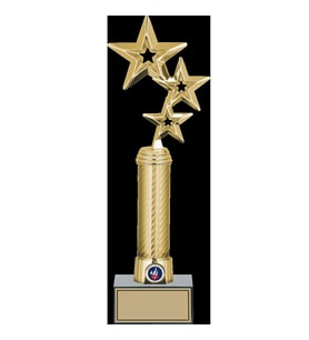 ODAK KUPA - Figürlü Kupalar - Yıldız Figürlü Kupalar FG-008 A - 37 cm