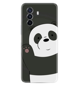 Huawei Nova Y70 Y90 Nova 9 SE  Kılıf Desemli Silikon Hello Panda 1709