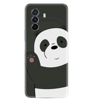 Huawei Nova Y70 Y90 Nova 9 SE  Kılıf Desemli Silikon Hello Panda 1709