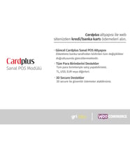 WooCommerce / Wordpress - Card Plus Sanal POS Modülü