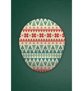Yılbaşı Temalı Bilek Destekli Mouse Pad
