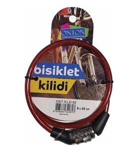 9X65CM ŞİFRELİ BİSİKLET KİLİDİ