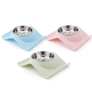 NUNBELL MELAMİN ÇELİK MAMA KABI TEKLİ 14 cm
