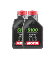 Motul 5100 10w40 1 Litre x 2 Adet Motosiklet Motor Yağı