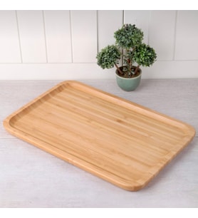 33X24 CM BAMBU SUNUM TEPSİ
