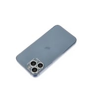 İphone 11 Shine Kamera Lens Koruma Cam - Gümüş