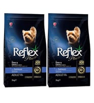 Reflex Plus Küçük Mini Irk Somonlu Yetişkin Köpek Maması 3 Kg 2 Adet