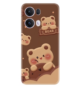 Oppo Reno 13 Pro Kılıf Boutique Baskılı Resimli Bears Pcode -032