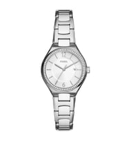 FOSSIL FBQ3954 ÇELİK TAŞLI KADIN KOL SAATİ (Gümüş)
