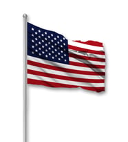 Amerika Birleşik Devletleri (ABD)  Bayrağı 1. Kalite Raşel Kumaş